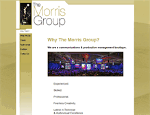 Tablet Screenshot of morrisgroup.biz