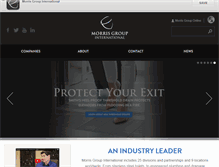 Tablet Screenshot of morrisgroup.co